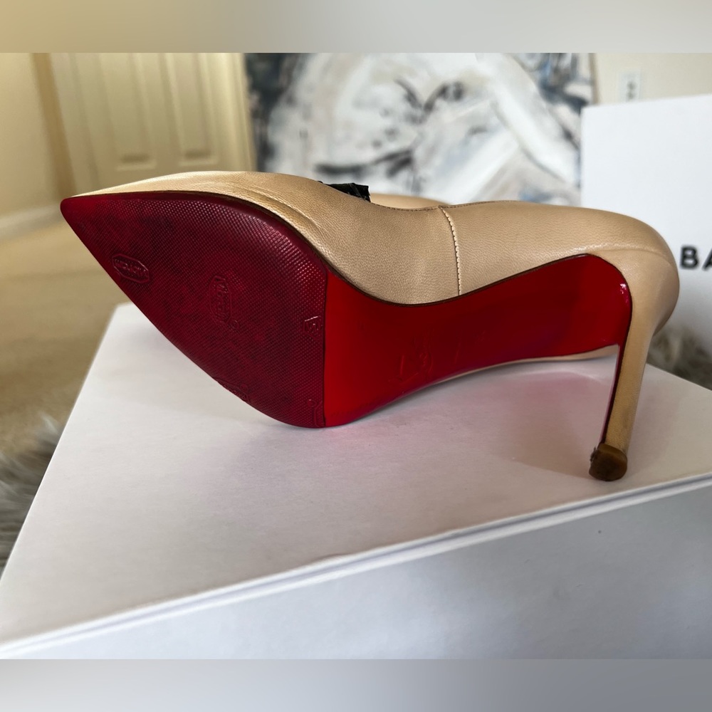 🌟 FREE 🌟 Shipping 🌟 Christian Louboutin Nude 💯 Wardrobe Must Have - Picture 11 of 13
